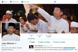 TWITTER PRESIDEN : Jokowi Akhirnya Ngetweet Lagi