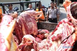 MAKANAN BERBAHAYA : 50% Daging di Pasaran DIY Tak Sehat