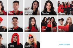 X FACTOR INDONESIA : Lengkap, Ini Akun Twitter 13 Kontestan X Factor ID