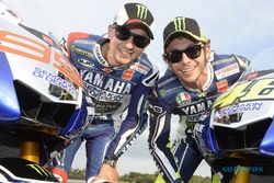 MOTOGP VALENCIA 2015 : Ini Perjalanan Rossi dan Lorenzo Menuju Titel Juara