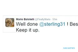 KABAR PEMAIN : Balotelli Minta Fans Liverpool Tetap Dukung Sterling