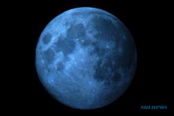 FENOMENA ALAM : Blue Moon Menyapa Bumi Malam Ini, Apa Istimewanya?