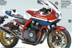 SEPEDA MOTOR KONSEP : Honda Bakal Produksi Moge Sport Klasik CBR1100R?