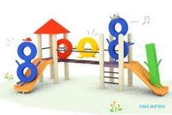GOOGLE DOODLE : Peringati Hari Anak Nasional, Google Pajang Perosotan 