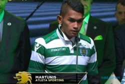 Martunis Anak Angkat CR7 Direkrut Sporting Lisbon