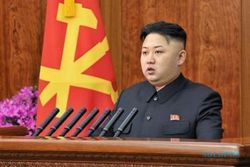 NUKLIR KOREA UTARA : Dipimpin Kim Jong Un, Korut Luncurkan Rudal Balistik