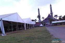MUKTAMAR NU : Tenda-Tenda Siap Sambut 15.000 Muktamirin