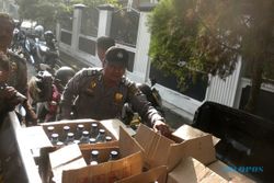 MIRAS KARANGANYAR : Simpan 119 Botol Ciu di Perum Wonorejo, Warga Mojosongo Ditangkap