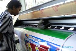 DANA HIBAH SOLO : Mesin Digital Printing Binter Jet Akhirnya Bisa Digunakan