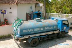 KEKERINGAN SLEMAN : Warga Prambanan Mulai Mendapatkan Bantuan Air Bersih dari Pemerintah
