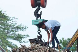 INDUSTRI GULA : Pabrik Gula PTPN XI Peak Season Giling Tebu