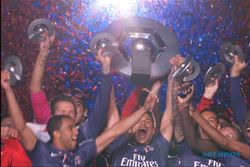 PIALA SUPER PRANCIS 2015 : Tekuk Lyon 2-0, Paris St Germain Juara