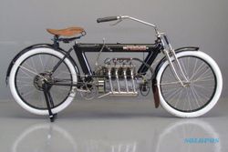SEPEDA MOTOR KLASIK : Motor 1910-an Ini Dijual Rp1,6 Miliar, Mau?