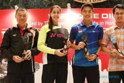 BADMINTON FANS AWARD 2015 : Kevin Sanjaya dan Carolina Marin Jadi Atlet Terfavorit