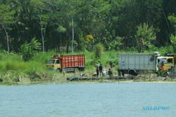 KEKERINGAN BANTUL : Warga Bantaran Sungai Progo Tuduh Penambangan Pasir Sebabkan Kekeringan
