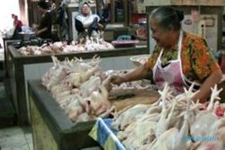 HARGA KEBUTUHAN POKOK : Harga Daging Ayam Ikuti Harga Daging Sapi