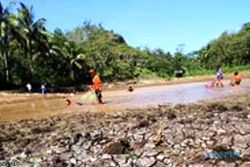 KEMARAU 2015 : Wah, Air Waduk Pondok Ngawi Susut 80%!