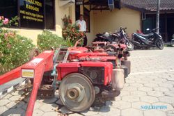 PENCURIAN SRAGEN : Pencuri dan Penadah Traktor Dilimpahkan ke Boyolali