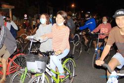 KOMUNITAS MADIUN : Pesepeda Kecam Kegiatan Madiun Last Friday Ride Jadi Sore