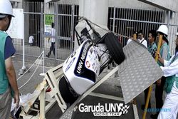 KAMPUS JOGJA : Garuda F15 UNY Melaju di Track Ecopa Stadium