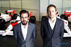 FORMULA ONE 2015 : McLaren Amankan Button-Alonso  