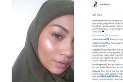 INSTAGRAM ARTIS : Selfie dengan Hijab, Ariel Tatum Sindir Haters?