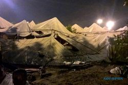 HAJI 2015 : Begini Kondisi Tenda Maktab 8 Setelah Roboh Diterpa Angin
