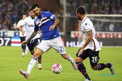 SAMPDORIA VS BOLOGNA : Menang 2-0 atas Bologna, Sampdoria Naik ke Posisi 3