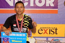VICTOR INDONESIA IC 2015 : Tekuk Wakil Korea Selatan, Sony Dwi Kuncoro Juara!