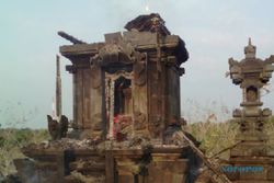  KEBAKARAN WONOGIRI : Bangunan Pura Terbakar, Kerugian Capai Rp100 Juta