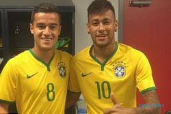KABAR PEMAIN : Neymar Sebut Coutinho Cocok Bermain di Barcelona