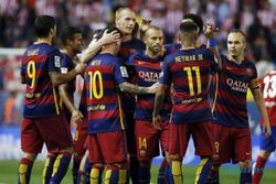 HASIL LA LIGA SPANYOL : Barca Menang 2-1 atas Atleti, Madrid Pesta Gol 6-0