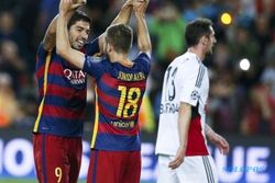 LIGA CHAMPIONS : Tanpa Messi, Barca Kalahkan Leverkusen 2-1