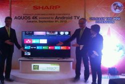 TEKNOLOGI TERBARU : Sharp Hadirkan Televisi AQUOS 4K Berbasis Android