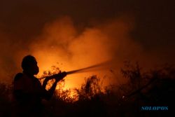 KABUT ASAP SUMATRA : 1.050 Tentara Dikerahkan untuk Halau Api di Sumsel