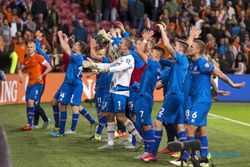 PIALA EROPA 2016 : Fakta Revolusi Islandia: Penduduk Cuma 330.000, Liga 4 Bulan, Peringkat 34 FIFA!