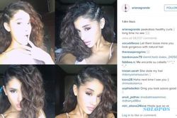 INSTAGRAM ARTIS : OMG, Inilah Rambut Keriting Ariana Grande!