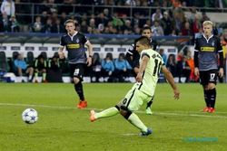 LIGA CHAMPIONS : Manchester City Bawa Pulang Poin Penuh dari Moenchengladbach