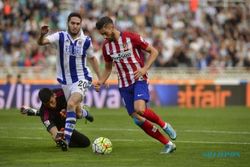 HASIL LA LIGA SPANYOL : Atletico Madrid Taklukkan Real Sociedad 2-0