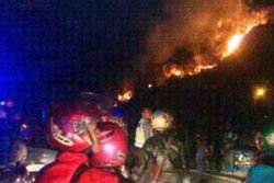 KEBAKARAN LAWU : 4 Titik Api di Jateng, Ini Kata Perhutani dan BNPB…