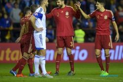 KUALIFIKASI EURO CUP 2016 : Hajar Luksemburg 0-4, Spanyol Lolos ke Prancis
