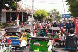 LALU LINTAS JOGJA : Demo Betor Jogja, Jalan Mataram Macet