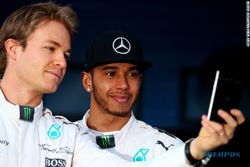 FREE PRACTICE II GP F1 MEKSIKO 2015 : Rosberg yang Terdepan, Hamilton Nomor Empat