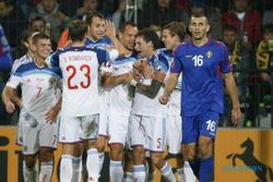 KUALIFIKASI EURO CUP 2016 : Hadapi Montenegro, Selangkah Lagi Rusia ke Prancis