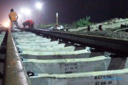 KERETA ANJLOK : Kereta Barang Anjlok di Blitar Diselidiki