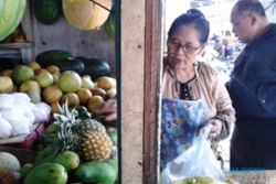 PASAR BESAR MADIUN : Penghujan, Melon dan Blewah Menghilang