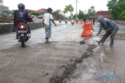 INFRASTRUKTUR BOYOLALI : Musim Hujan, 3 Proyek Jalan di Boyolali Dikebut