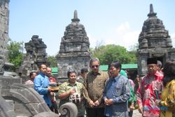 CAGAR BUDAYA KLATEN : 3 Candi di Kompleks Prambanan Selesai Dipugar