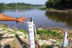 Ketinggian Air Bengawan Solo Bojonegoro Naik, BPBD Siap Hadapi Banjir