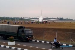 PESAWAT TERGELINCIR : Batik Air Tergelincir di Bandara Adisutjipto, Bandara Ditutup